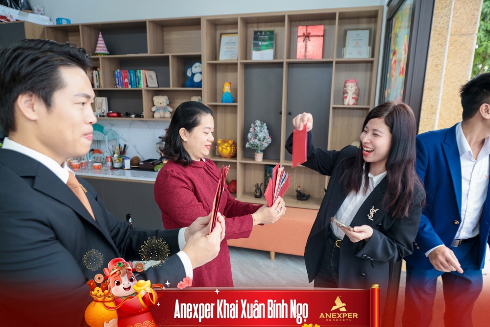 Hoạt động rút thăm lì xì trong buổi Anexper khai xuân 2026 – Giữ gìn giá trị văn hóa nội bộ Hoạt động rút thăm lì xì trong buổi Anexper khai xuân 2026 – Giữ gìn giá trị văn hóa nội bộ