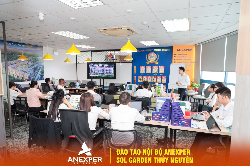 Chiến lược "thấu hiểu dự án – vững vàng giải pháp" trong buổi Anexper đào tạo dự án Sol Garden Chiến lược "thấu hiểu dự án – vững vàng giải pháp" trong buổi Anexper đào tạo dự án Sol Garden