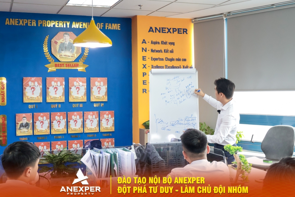 Làm chủ đội nhóm và kỹ năng quản trị thực chiến trong chương trình đào tạo nội bộ Anexper