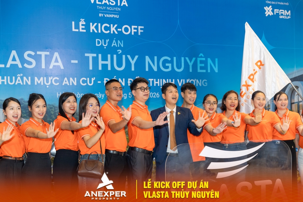 Anexper chính thức ra quân tại lễ Kick Off Vlasta Thủy Nguyên: Sẵn sàng bùng nổ cùng sức nóng “thành phố mới”