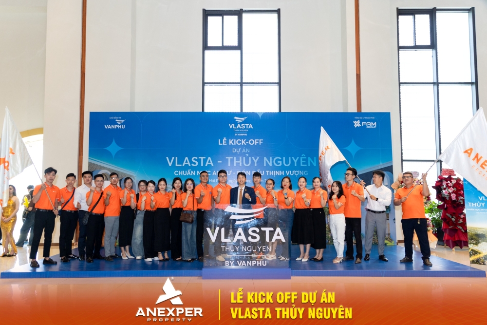 Anexper tại lễ Kick-off Vlasta Thủy Nguyên – Bước đệm nền tảng để sẵn sàng bứt phá