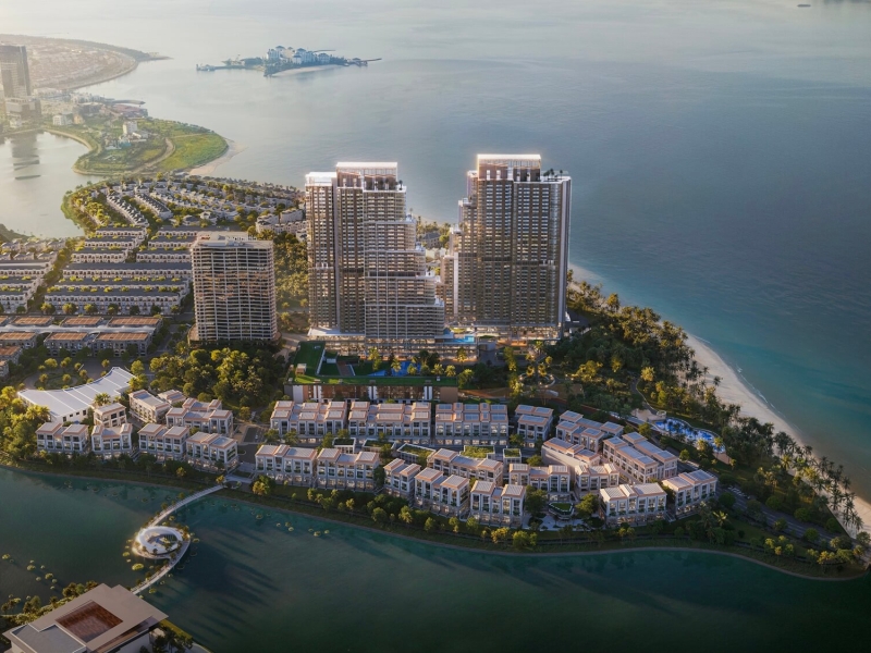 Phối cảnh dự án Aria Bay Hạ Long