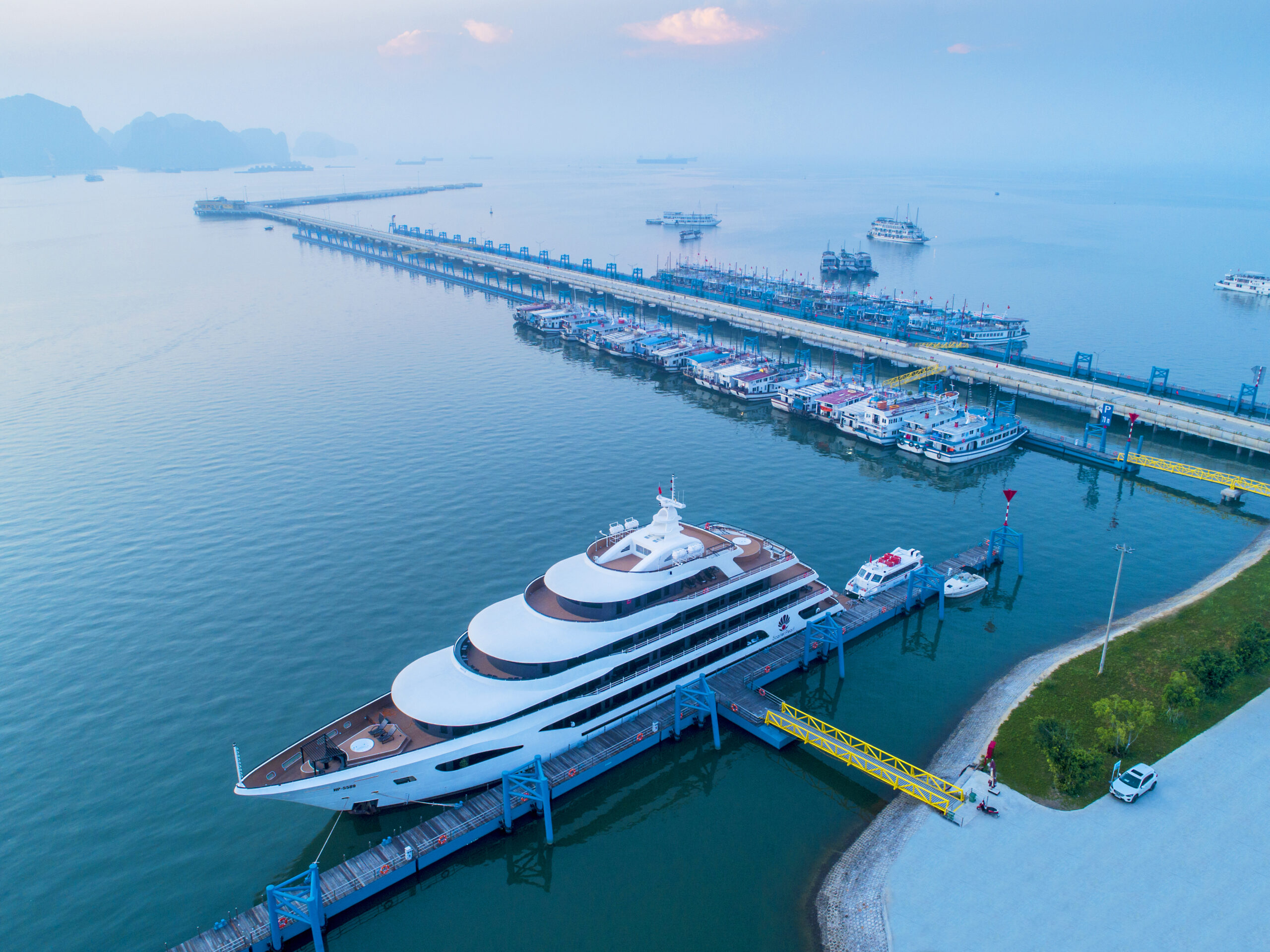 Khả năng kết nối từ vị trí dự án The Sea Hạ Long