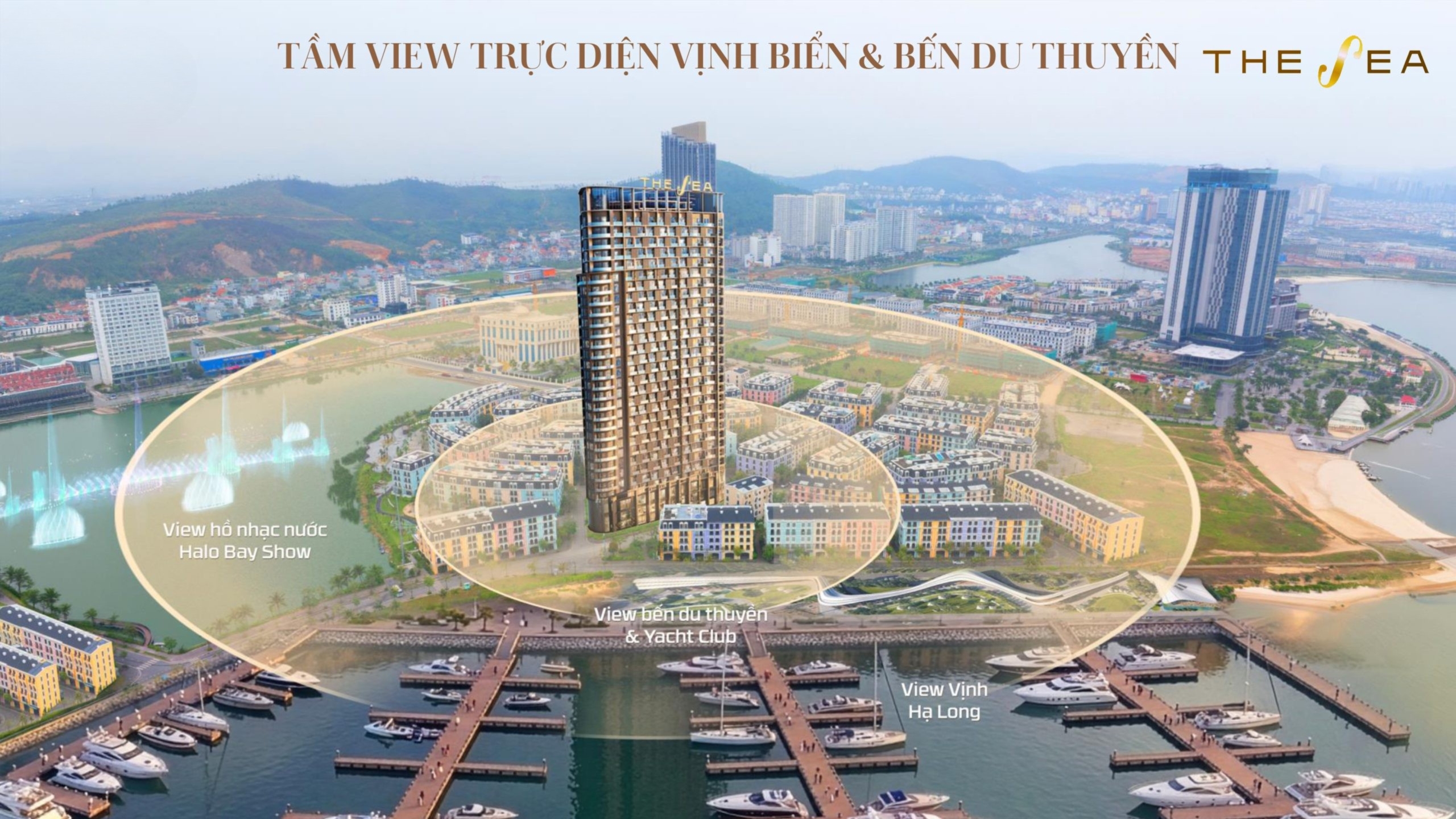 Phối cảnh dự án The Sea Hạ Long