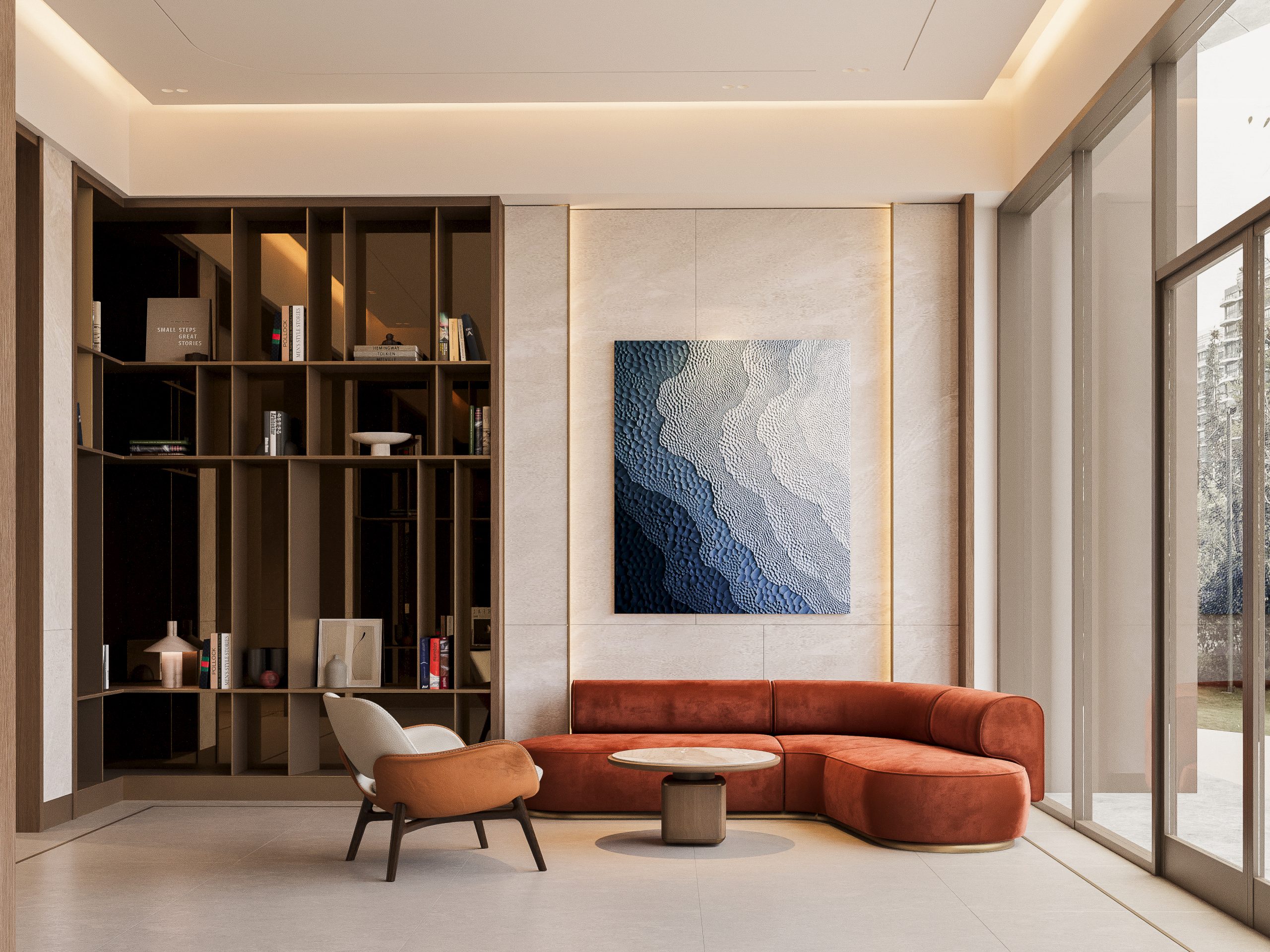 Phối cảnh Lobby dự án The Sea Hạ Long