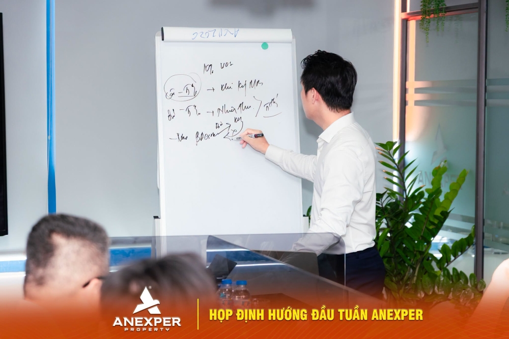 Anexper họp giao ban đầu tuần và hành trình chuẩn bị bán các dự án của Vinhomes Anexper họp giao ban đầu tuần và hành trình chuẩn bị bán các dự án của Vinhomes