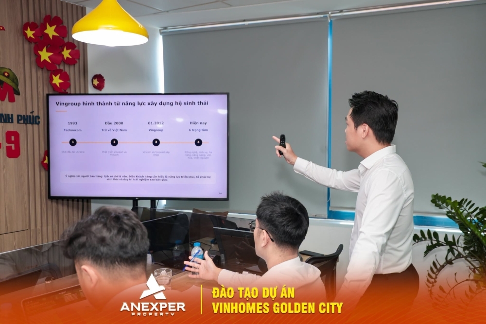 Anexper Property chuẩn bị gì cho hành trình đồng hành cùng Vinhomes Golden City?