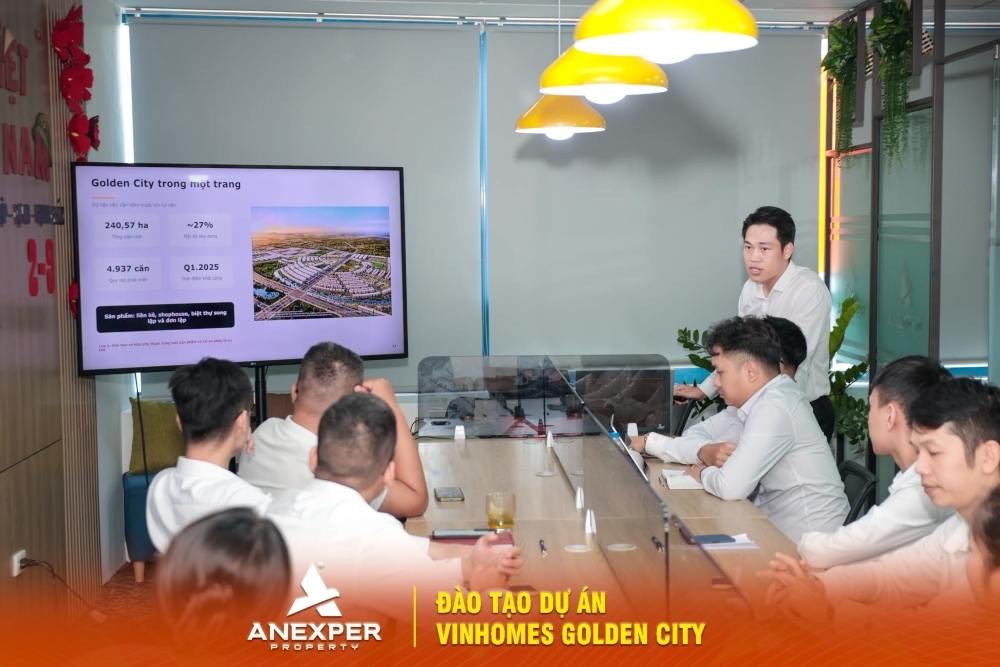 Anexper Property đào tạo chuyên sâu Vinhomes Golden City: Chuẩn bị năng lực, hiểu đúng giá trị